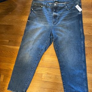 Gap Denim Jeans NWT Size 20 short High Rise Vintage Slim 35s